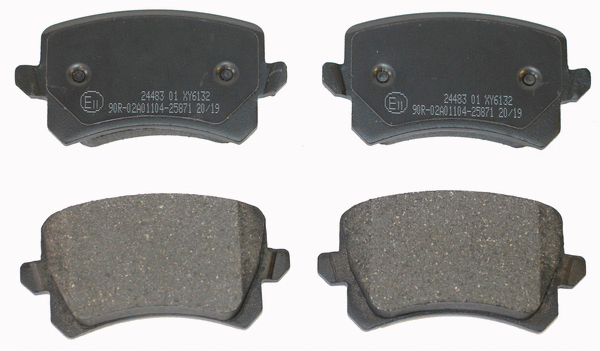 Brake Pad Set, disc brake (NP2616)