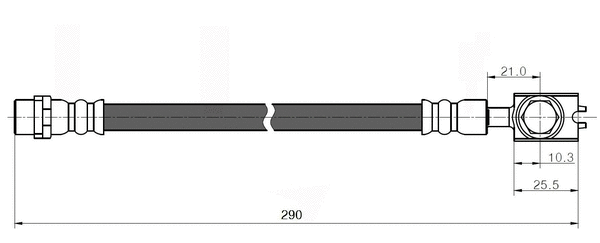 Brake Hose (NBH6037)
