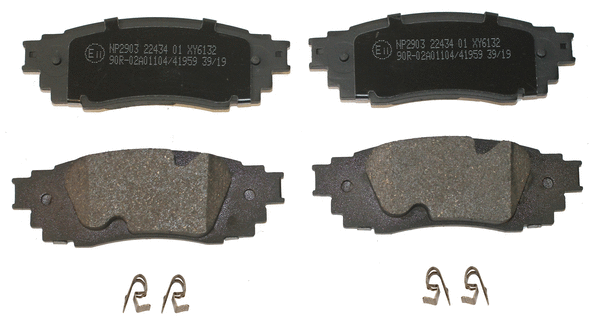 Brake Pad Set, disc brake (NP2903)