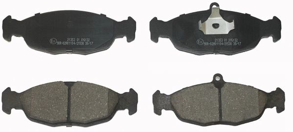 Brake Pad Set, disc brake (NP2057)