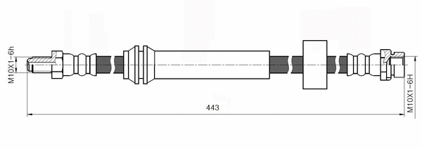 Brake Hose (NBH6040)