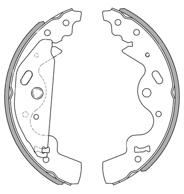 Brake Shoe Set (NS4043)