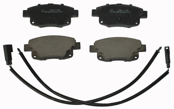 Brake Pad Set, disc brake (NP2068)