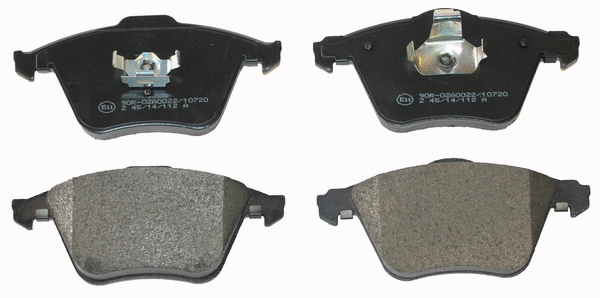 Brake Pad Set, disc brake (NP2556)
