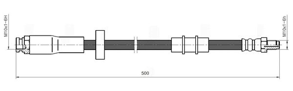 Brake Hose (NBH6075)