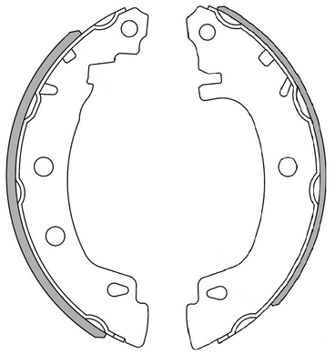 Brake Shoe Set (NS4061)