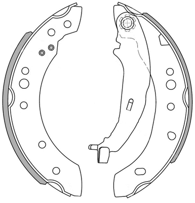 Brake Shoe Set (NS4042)
