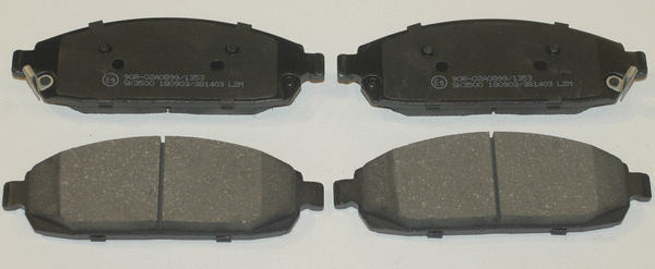 Brake Pad Set, disc brake (NP2928)