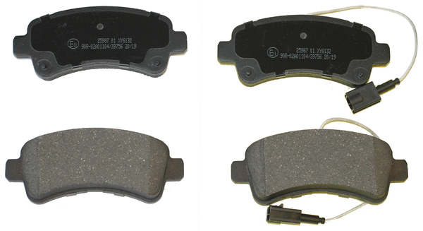 Brake Pad Set, disc brake (NP2891)