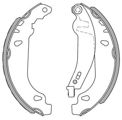 Brake Shoe Set (NS4084)