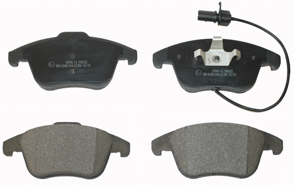 Brake Pad Set, disc brake (NP2536)