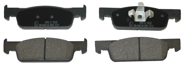 Brake Pad Set, disc brake (NP2697)