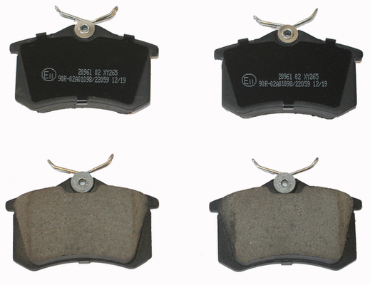 Brake Pad Set, disc brake (NP2136)
