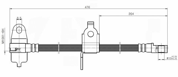 Brake Hose (NBH6057)