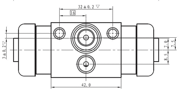 Wheel Brake Cylinder (NWC5073)