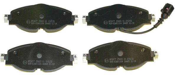 Brake Pad Set, disc brake (NP2677)