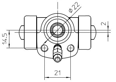 Wheel Brake Cylinder (NWC5039)