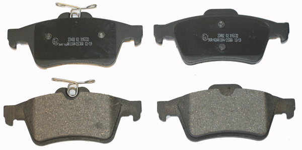 Brake Pad Set, disc brake (NP2020)