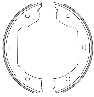Brake Shoe Set (NS4031)