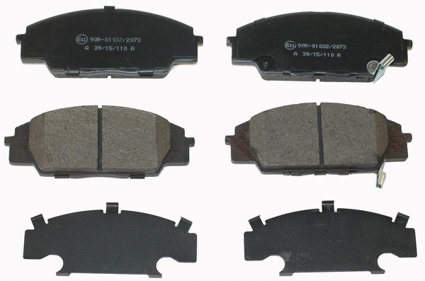 Brake Pad Set, disc brake (NP2661)