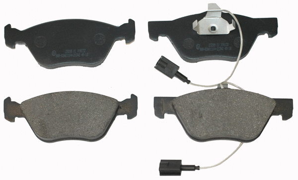 Brake Pad Set, disc brake (NP2102)