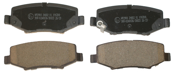 Brake Pad Set, disc brake (NP2908)