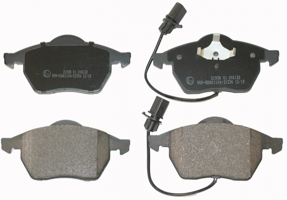 Brake Pad Set, disc brake (NP2044)
