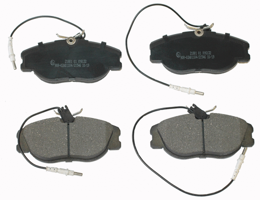 Brake Pad Set, disc brake (NP2221)