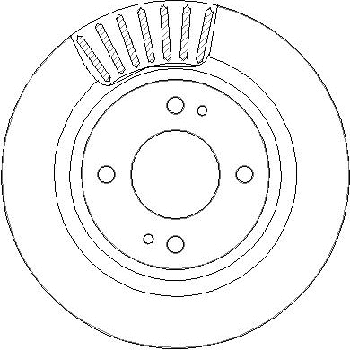 Brake Disc (NBD2100)