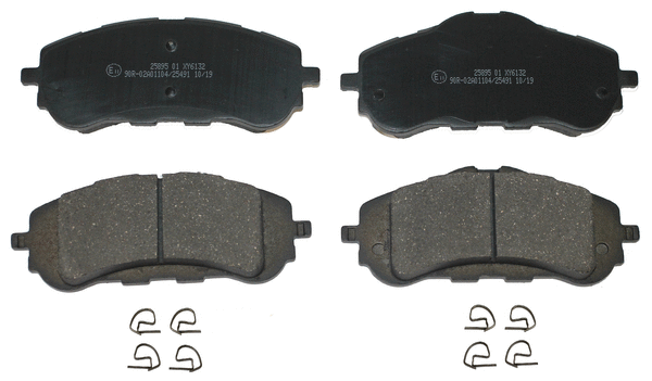 Brake Pad Set, disc brake (NP2757)
