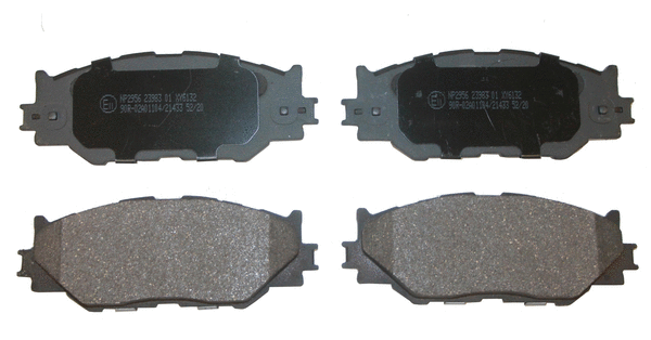 Brake Pad Set, disc brake (NP2956)