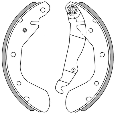 Brake Shoe Set (NS4009)