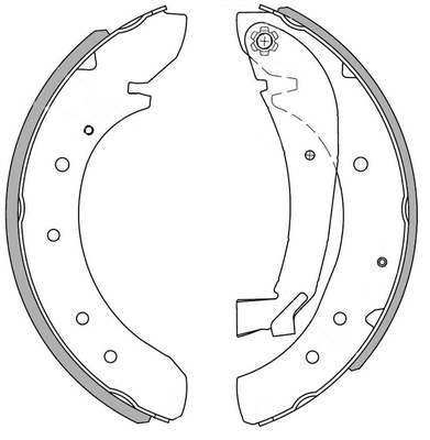 Brake Shoe Set (NS4055)