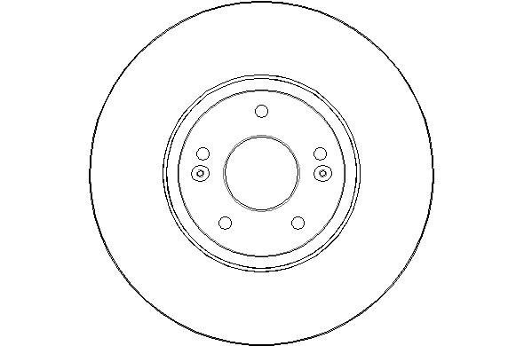 Brake Disc (NBD1542)