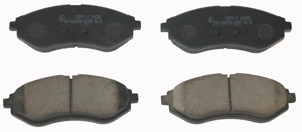 Brake Pad Set, disc brake (NP2624)