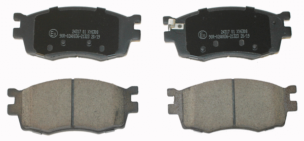 Brake Pad Set, disc brake (NP2517)