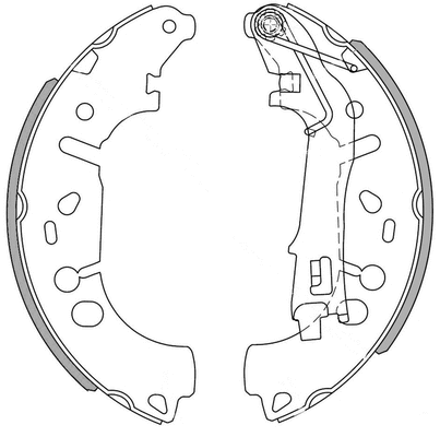 Brake Shoe Set (NS4035)
