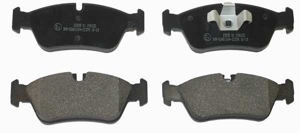 Brake Pad Set, disc brake (NP2635)