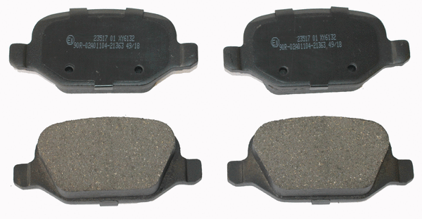 Brake Pad Set, disc brake (NP2646)