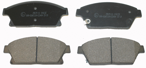 Brake Pad Set, disc brake (NP2506)