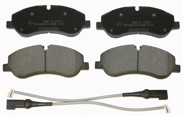 Brake Pad Set, disc brake (NP2617)