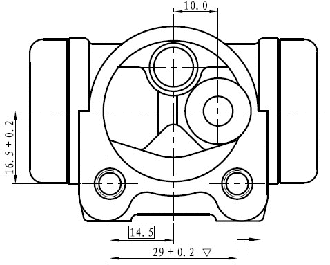Wheel Brake Cylinder (NWC5020)