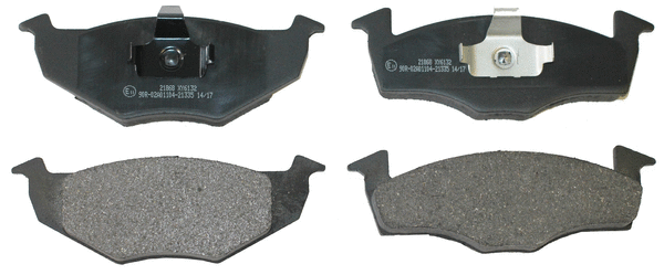 Brake Pad Set, disc brake (NP2733)