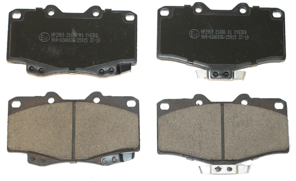 Brake Pad Set, disc brake (NP2909)