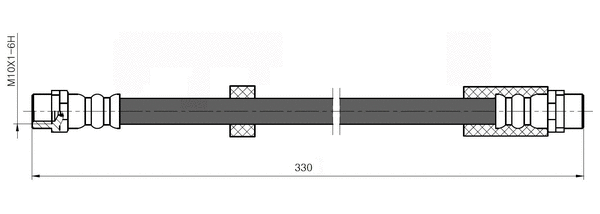 Brake Hose (NBH6079)
