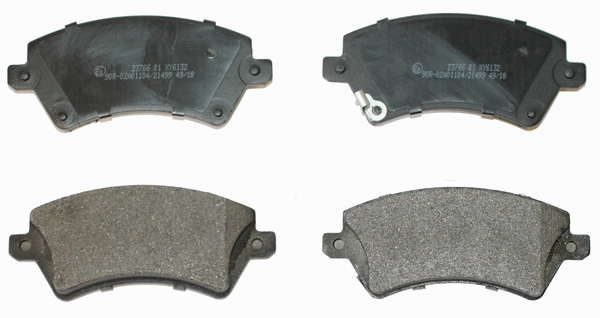 Brake Pad Set, disc brake (NP2086)