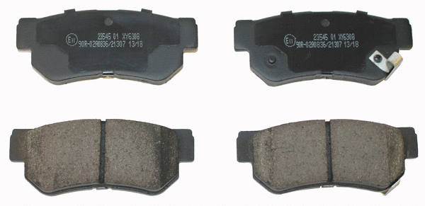 Brake Pad Set, disc brake (NP2520)
