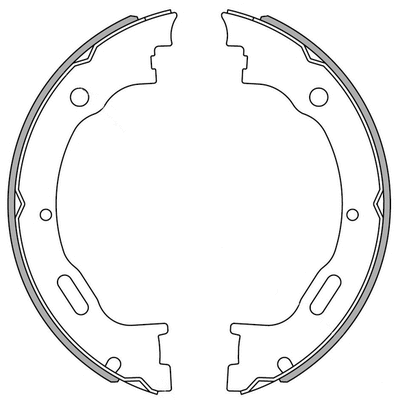 Brake Shoe Set (NS4087)