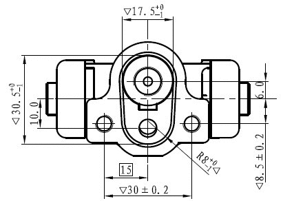 Wheel Brake Cylinder (NWC5068)