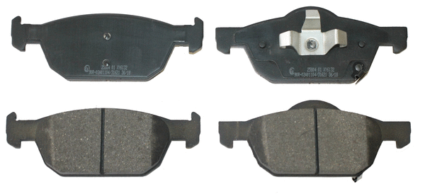 Brake Pad Set, disc brake (NP2825)